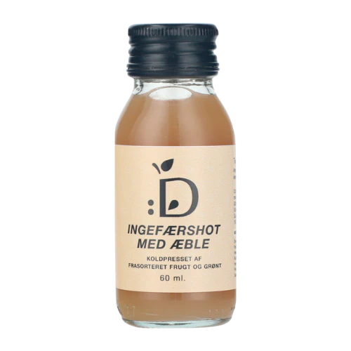 Duice ingefærshot med æble