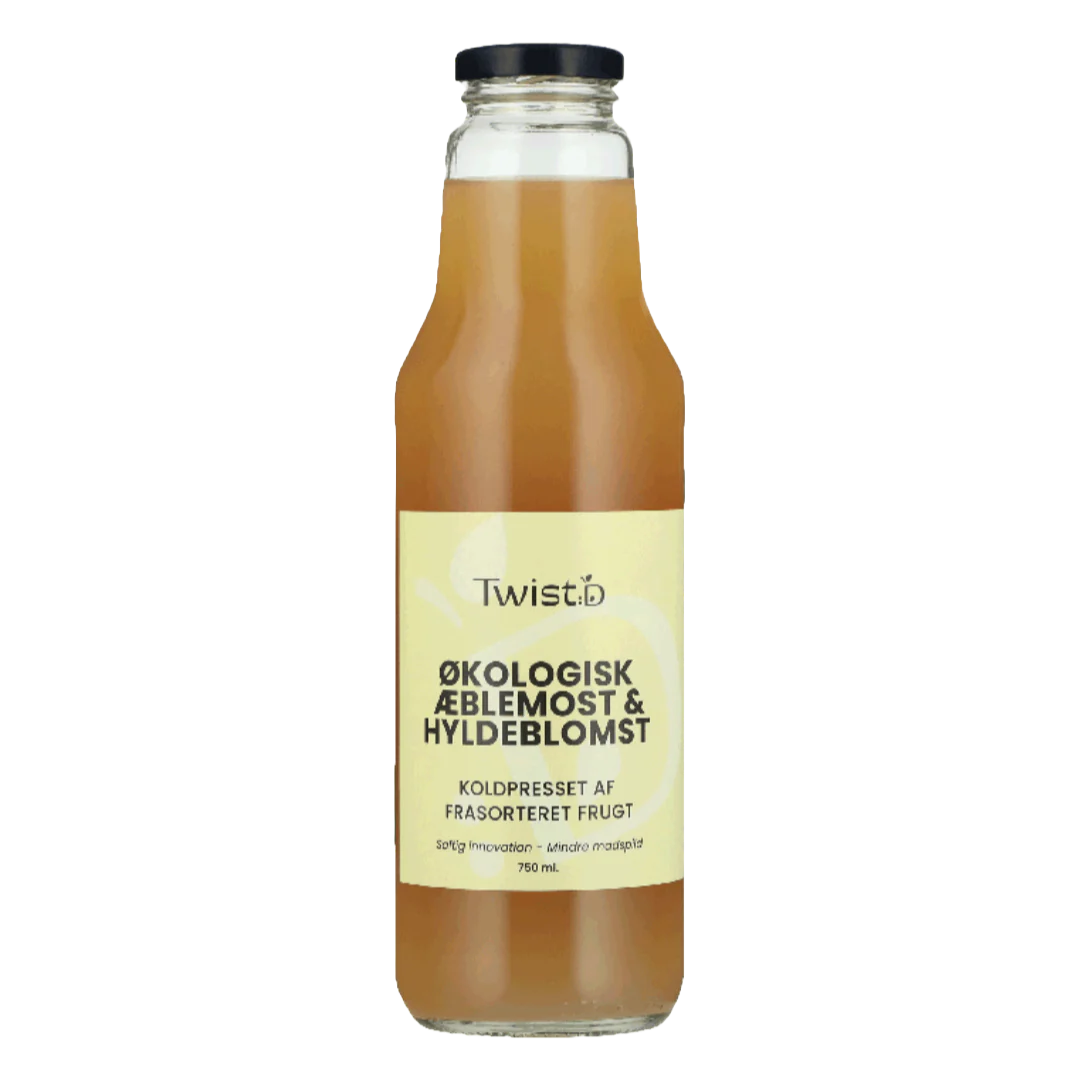 Duice æblejuice med hyldeblomst 750 ml
