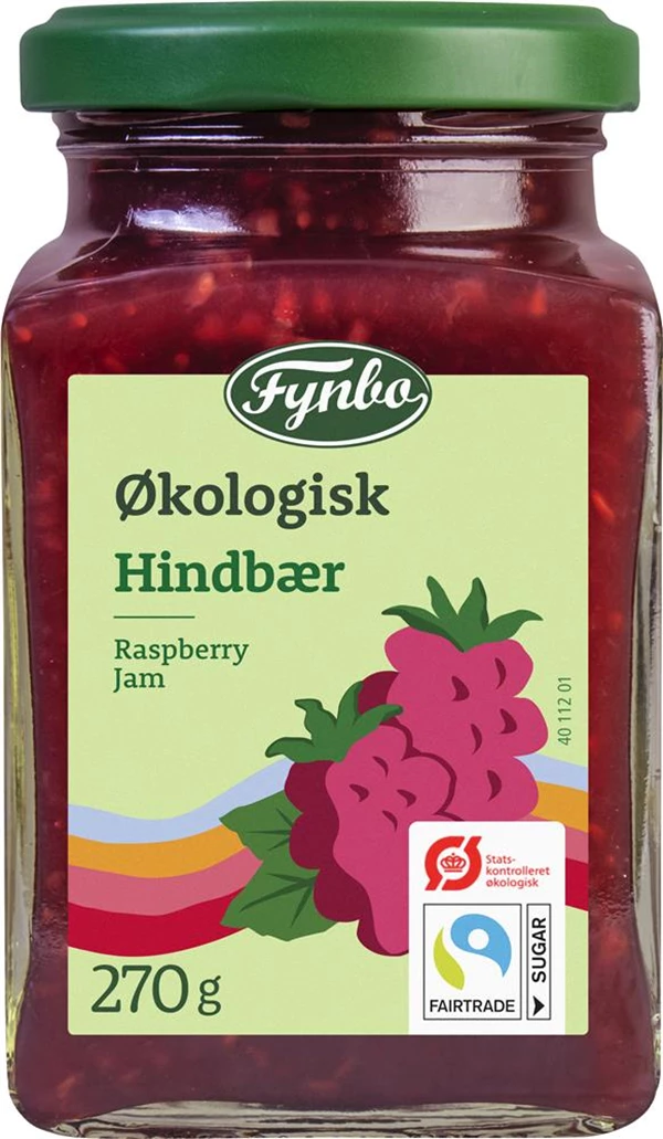 Hindbærmarmelade Øko