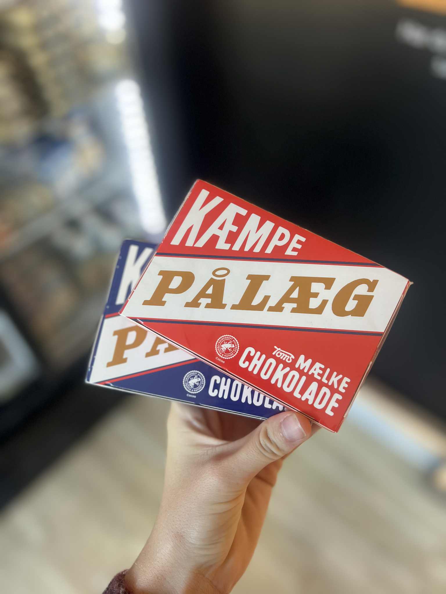 Toms kæmpe Pålægschokolade mørk 20 stk.