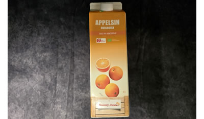 Appelsin juice,1  l.