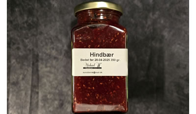 Konditorens hindbærmarmelade