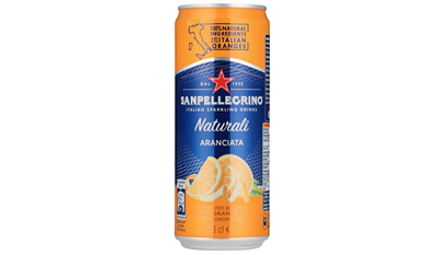 Pellegrino appelsin dåse