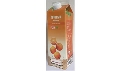 Økologisk rigtig appelsinjuice, 1L