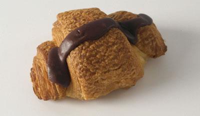 Smørbagt chokolade croissant